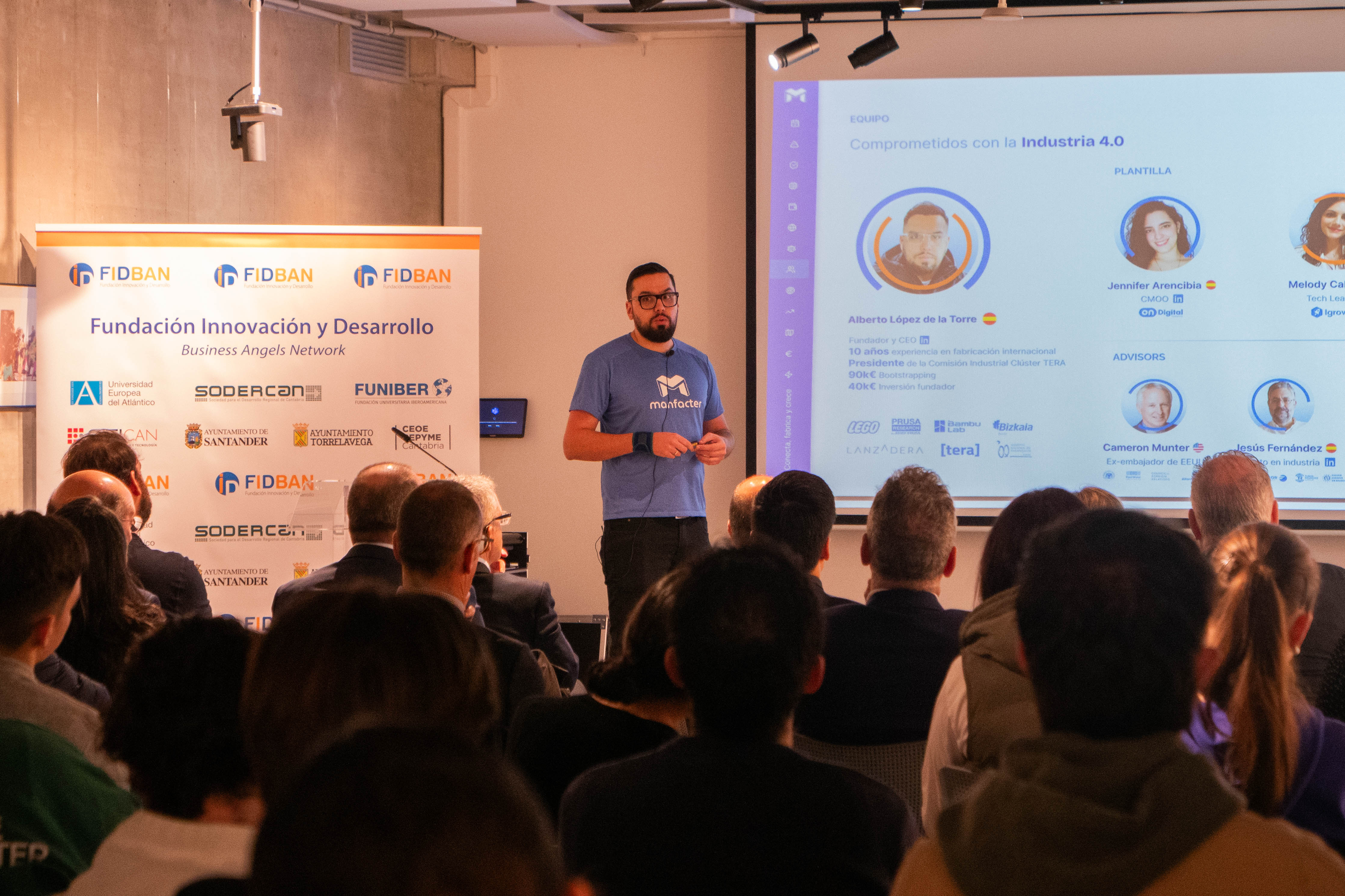 Alberto Lopez De la Torre, fundador y CEO de Manfacter