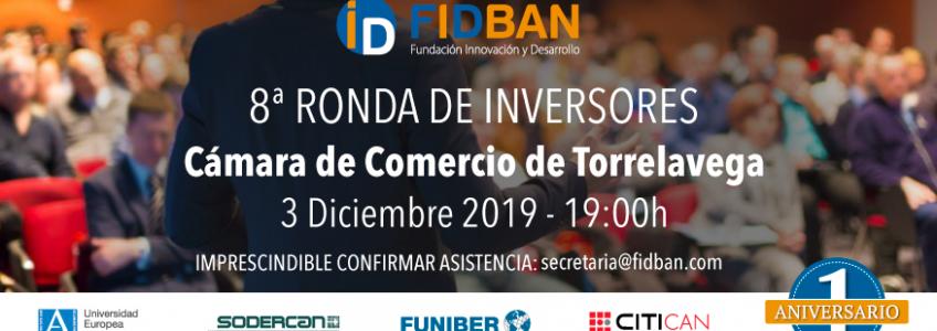 Nueva ronda de inversores de FIDBAN en colaboración con el Ayuntamiento de Torrelavega y la Cámara de Comercio local