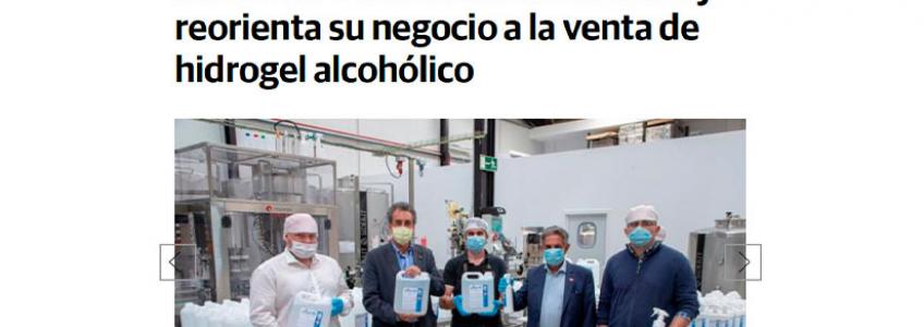 Siderit: De elaborar ginebra a producir y comercializar hidrogel alcohólico