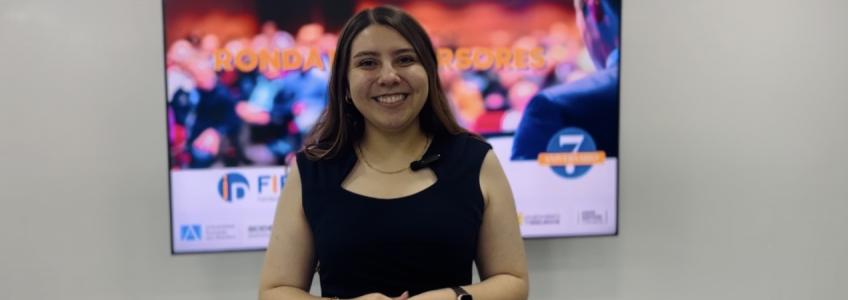 Maria Fernanda, representante de Biotrash.