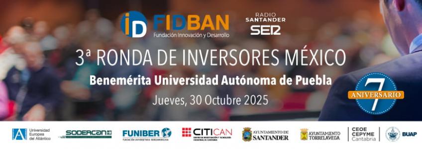 Anuncio 3ª Ronda de Inversión FIDBAN México