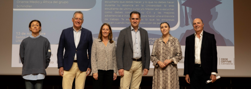 FIDBAN colabora con UNEATLANTICO, que recibe en sus instalaciones a Julio Arce Hamelink para su programa de charlas «¿Y ahora qué?»