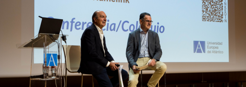 FIDBAN colabora con UNEATLANTICO, que recibe en sus instalaciones a Julio Arce Hamelink para su programa de charlas «¿Y ahora qué?»
