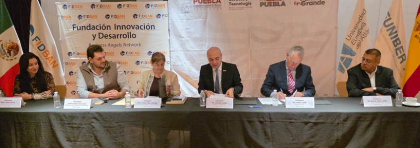FIDBAN y SECIHTI de Puebla Firman Convenio Marco para Impulsar el Ecosistema de Innovación y Negocios en México