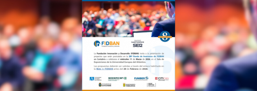 Abierto el plazo para presentación de startups a la nueva Ronda de Inversores de FIDBAN