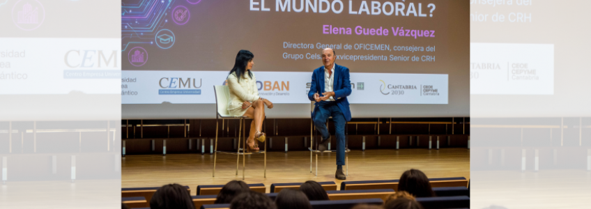 FIDBAN impulsa el emprendimiento y el talento joven en UNEATLANTICO de la mano de la empresaria Elena Guede