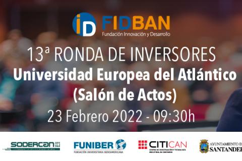 Tres nuevos proyectos empresariales acuden a la 13ª Ronda de inversores de FIDBAN