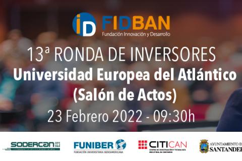 Tres nuevos proyectos empresariales acuden a la 13ª Ronda de inversores de FIDBAN 