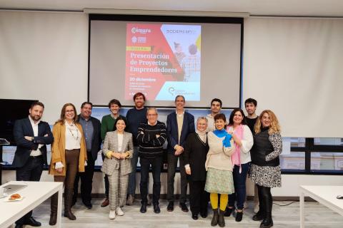 FIDBAN asiste a la presentación de proyectos emprendedores de la Cámara de Torrelavega
