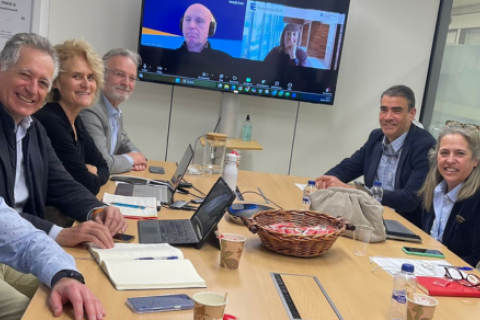 Diego Lainz, director de FIDBAN, participa en la reunión de la Junta Directiva de AEBAN en Madrid