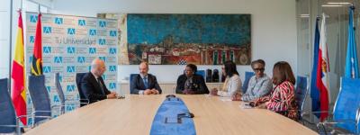 FIDBAN participa en el encuentro empresarial con la embajadora de Angola para impulsar la cooperación internacional